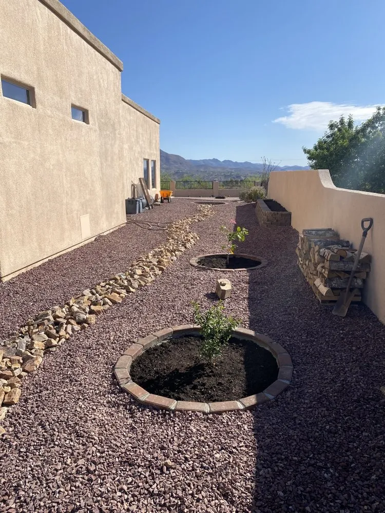 Expert lawn mowing service with custom design across Rio Rico, AZ - Martinez Landscaping Designer