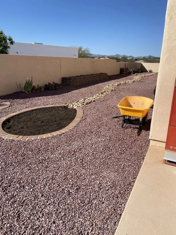 Reliable landscape installation for homes in Rio Rico, AZ by Martinez Landscaping Designer