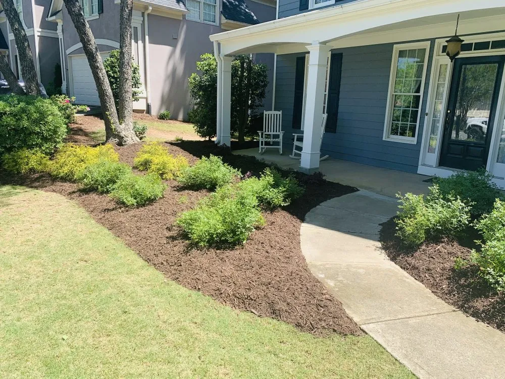 Expert landscape installation in Duluth, GA by Martinez Landscaping