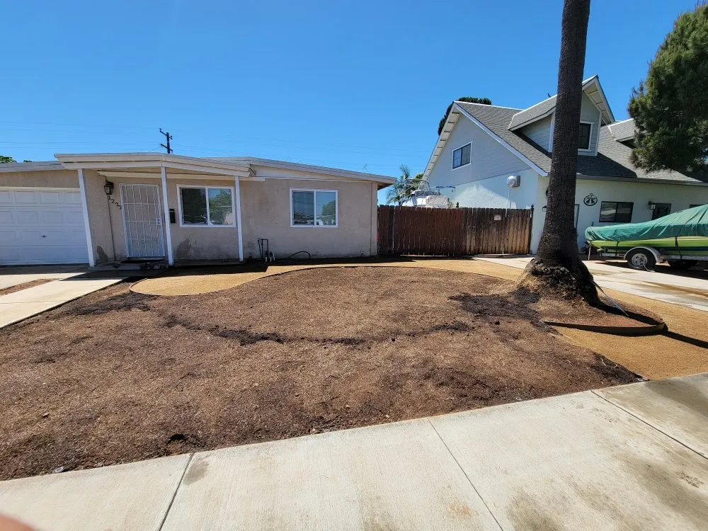 Custom yard cleanup service for year-round maintenance in Imperial Beach, CA by Martinez Landscaping