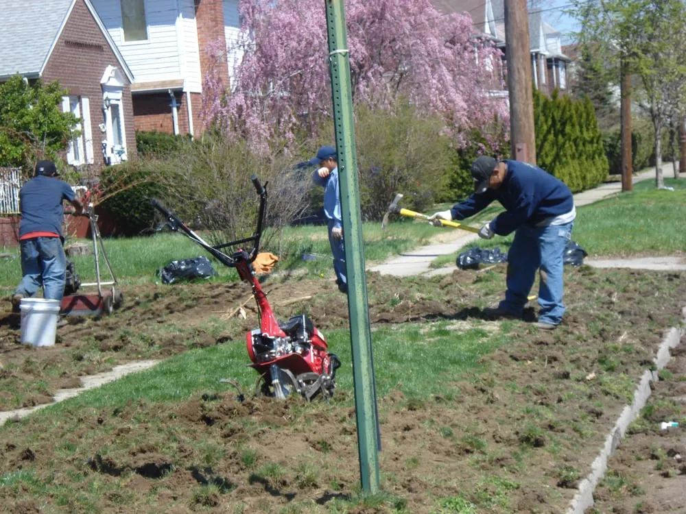 Local lawn mowing service for residential properties across Jamaica, NY - Martinez Landscaping