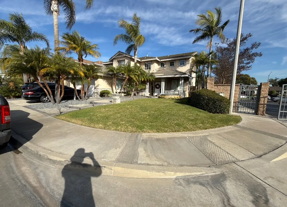 Local landscape installation in Los Angeles, CA by Martinez Landscaping