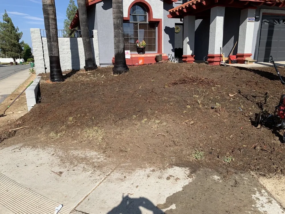 Professional yard cleanup service in Menifee, CA by Martinez Landscaping
