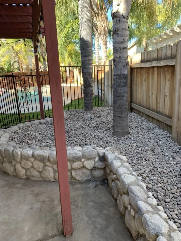 Professional outdoor landscaping with custom design in Menifee, CA by Martinez Landscaping