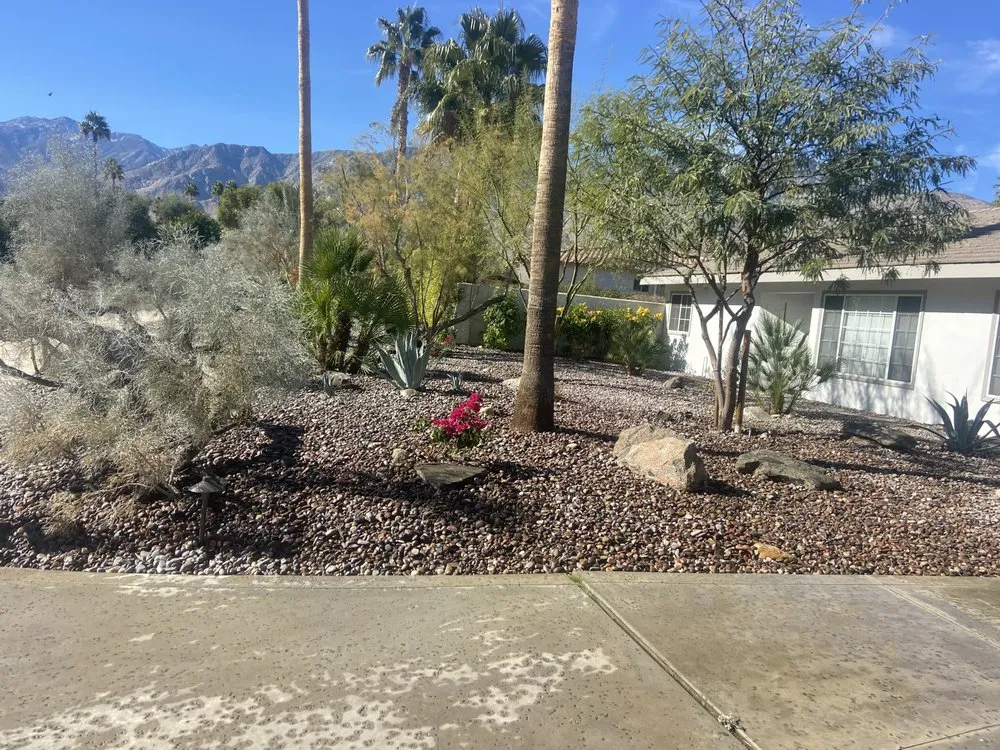 Professional landscape installation for homes across Palm Springs, CA - Martinez Landscaping