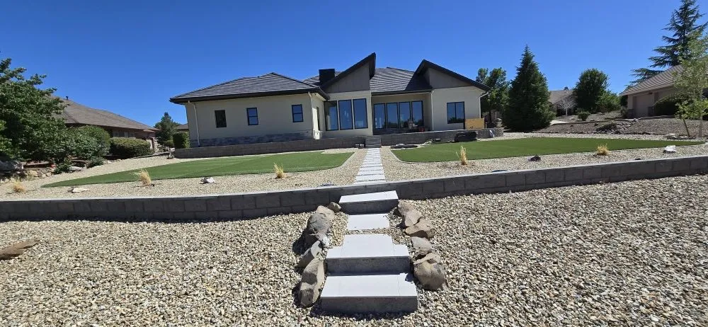 Reliable lawn mowing service in Prescott, AZ by Martinez Landscaping