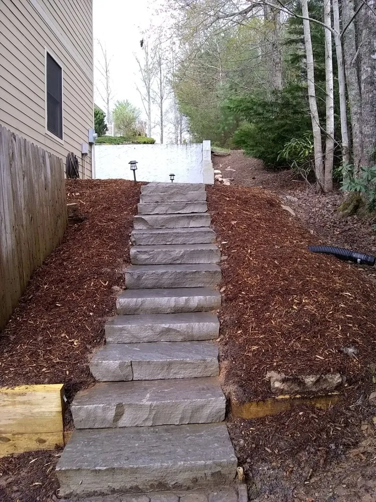 Local lawn mowing service in Hendersonville, NC by Martinez Landscaping Services