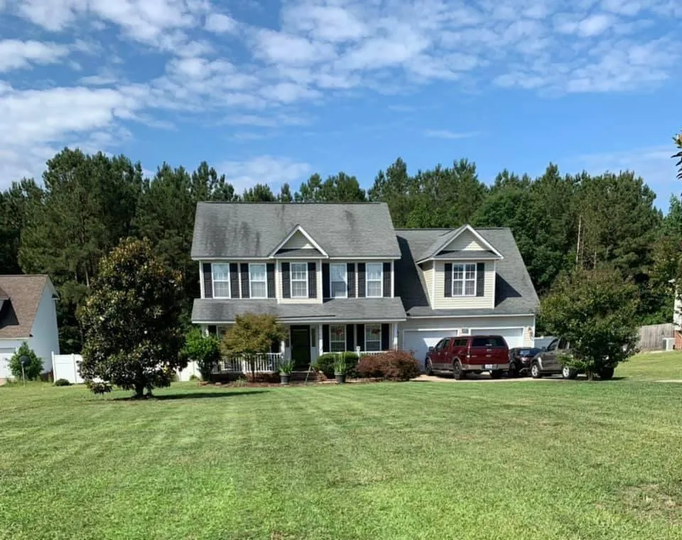 Top-rated yard cleanup service with custom design in Sanford, NC by Martinez Lawn Care