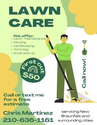 Martinez Lawn Service Logo