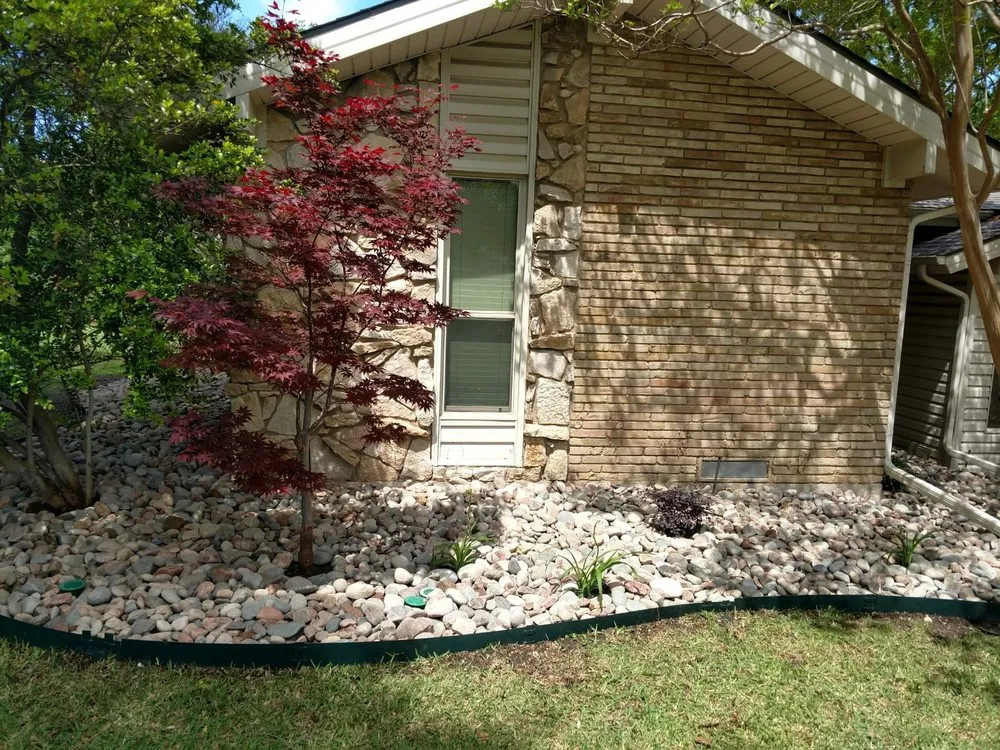 Custom landscape installation for year-round maintenance across Edgewood, TX - Martinez Lawn Services