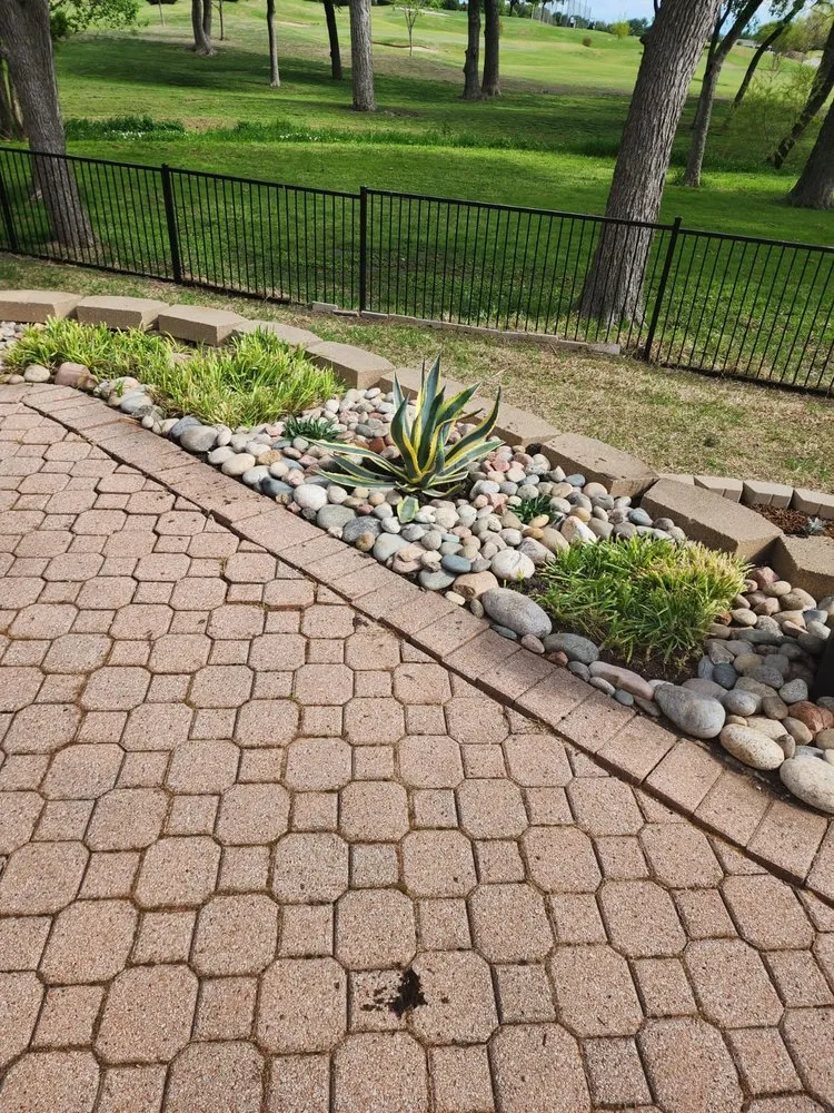 Custom landscape design near you across Edgewood, TX - Martinez Lawn Services