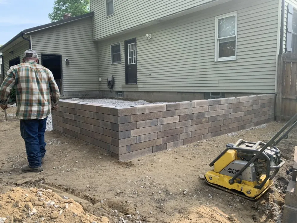 Expert landscape installation for outdoor upgrades in Painesville, OH by Martinez Outdoors