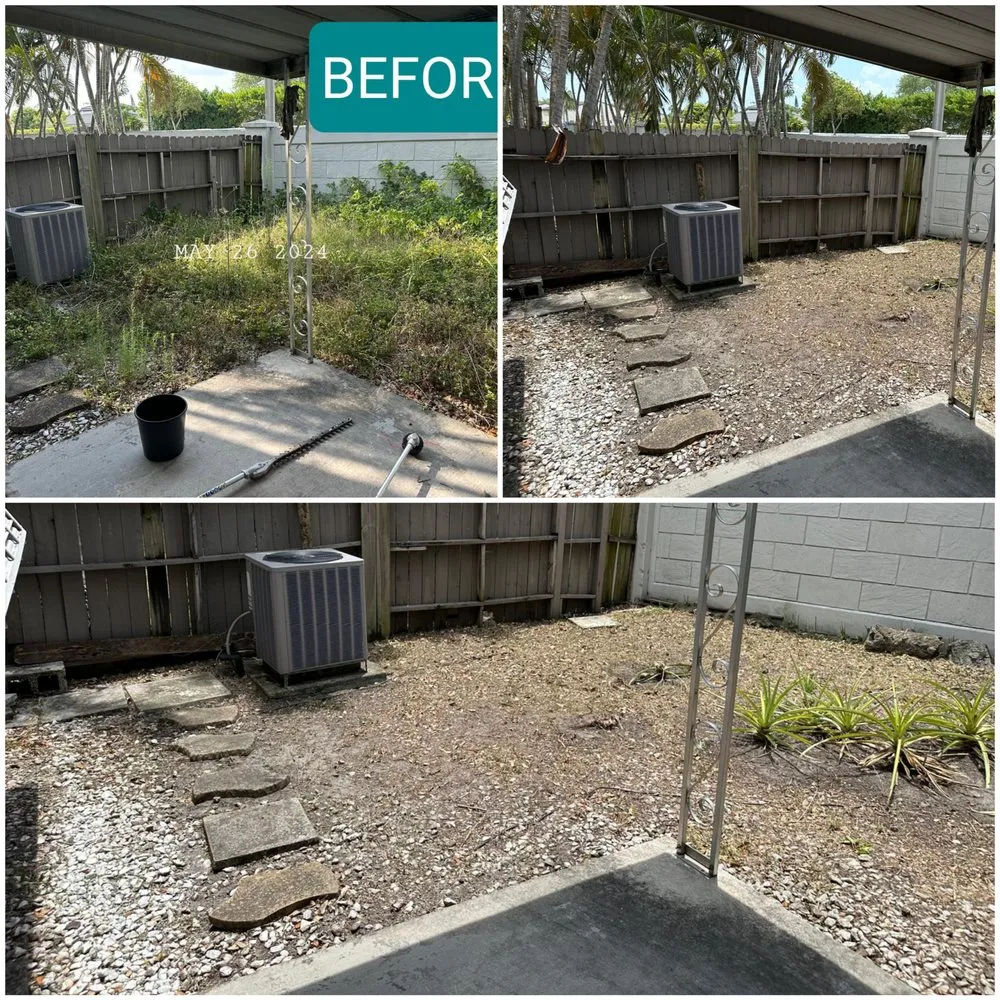 Professional garden landscaping in Miami, FL by Martinez305DDY Landscaping