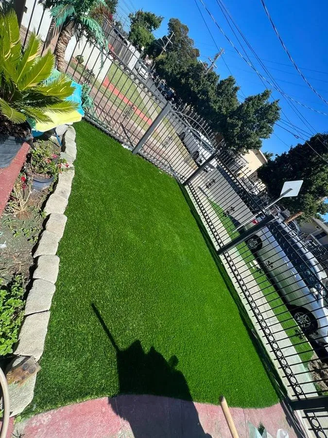 Custom landscape installation in Tracy, CA by Martinez's Landscape and Concrete