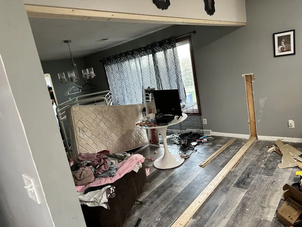 Custom landscape installation in Kokomo, IN by Martin’s Handyman Services