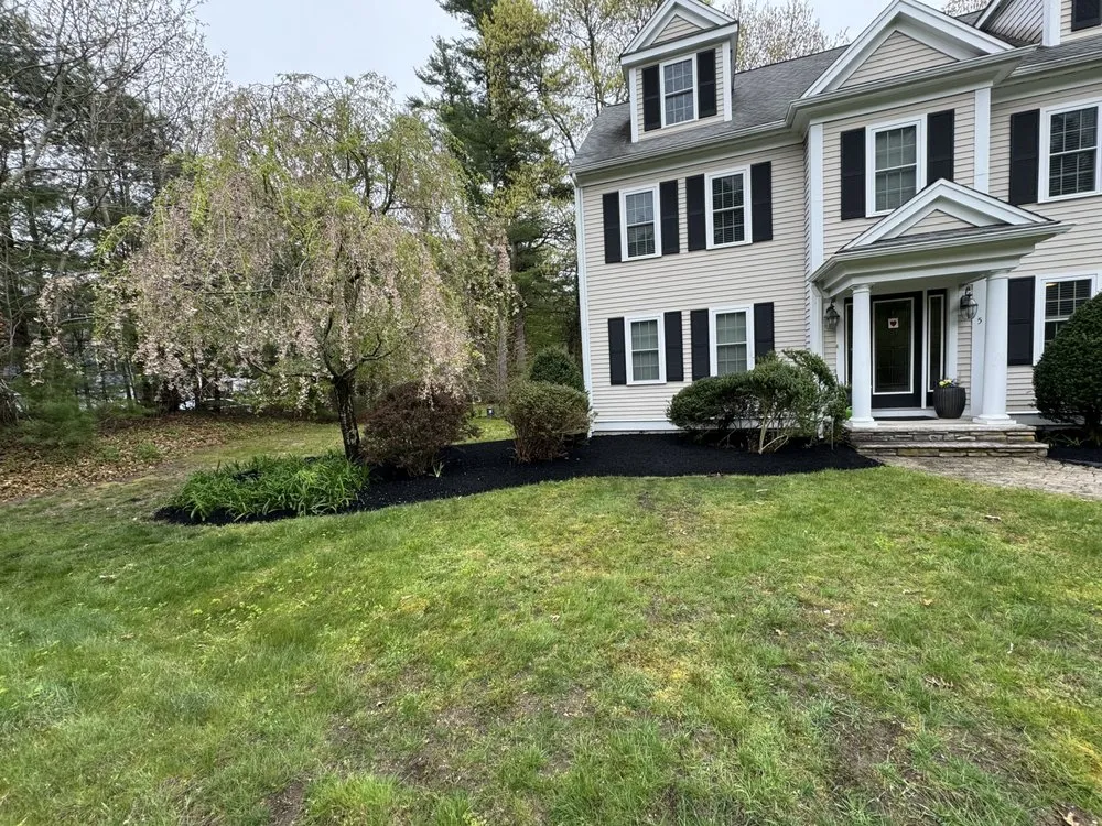 Professional garden landscaping for homes in Kingston, MA by Martin's Landscaping