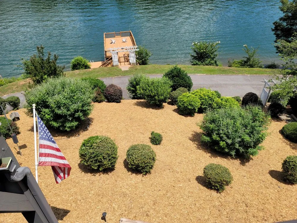 Custom residential landscaping in Rutherfordton, NC by Martin's Landscaping, Lawncare and Home Repair