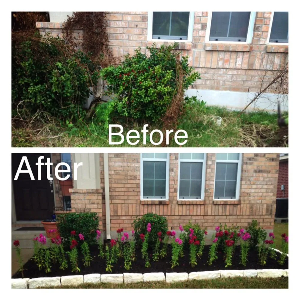 Trusted yard maintenance for beautiful yards in Leander, TX by Martin's Landscaping