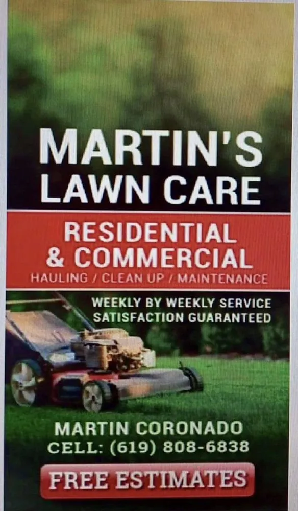 Expert landscaping services for homes in Chula Vista, CA by Martin's Lawn Care