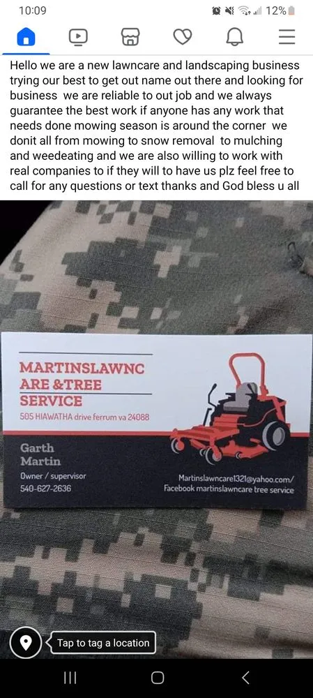 Reliable lawn mowing service experts serving Ferrum, VA - Martins Lawncare And Tree Services