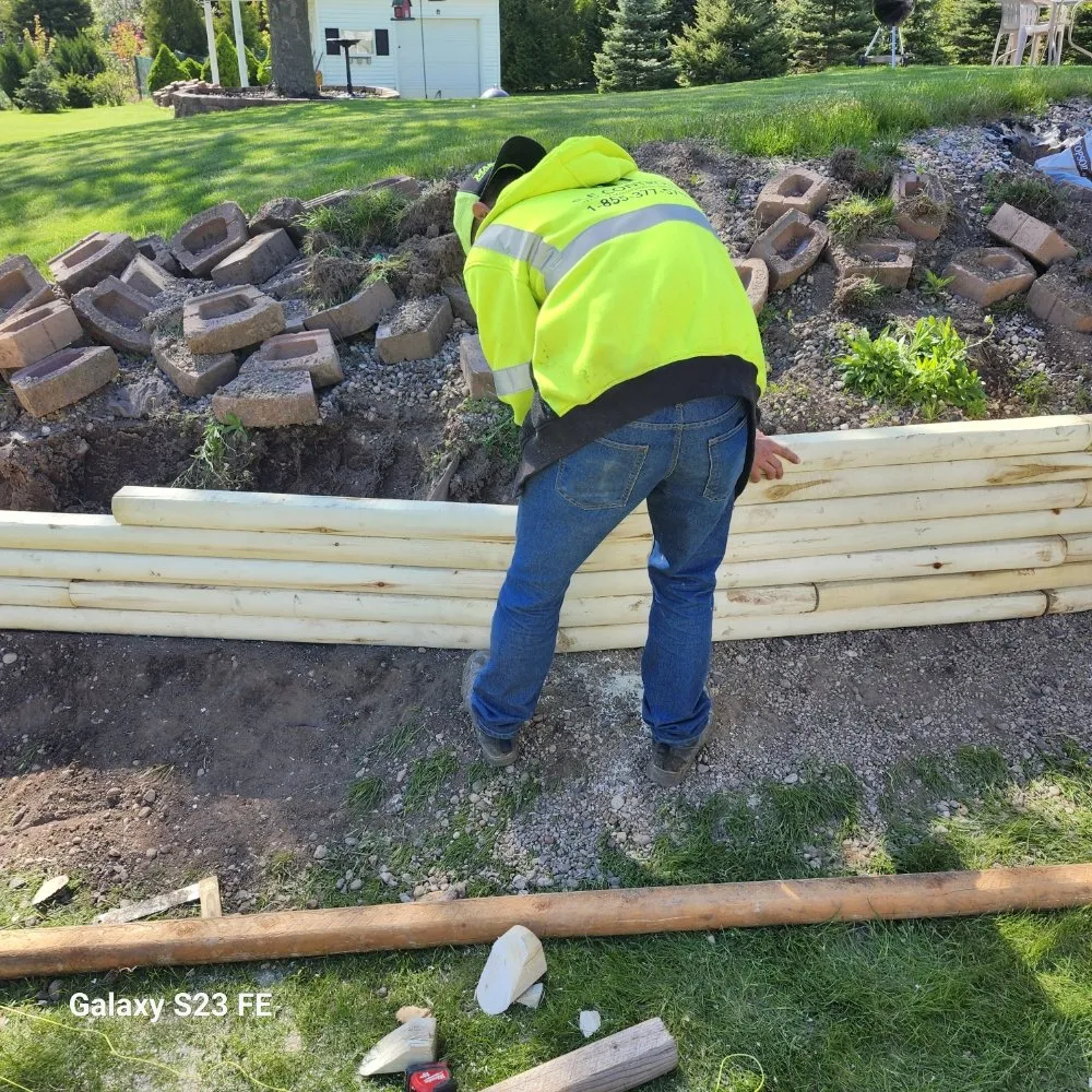 Professional landscape installation in Sheboygan, WI - Martin's Tree Service & Lawn Care