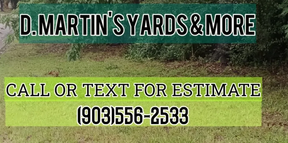 Trusted lawn mowing service in Texarkana, AR - Martins Yards And More