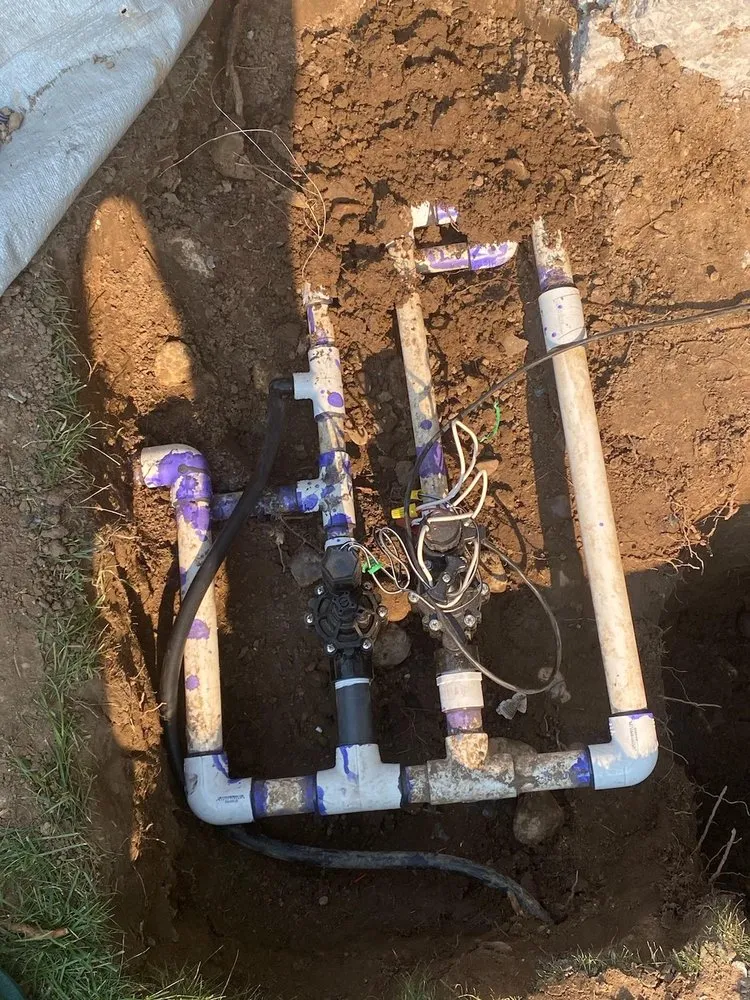 Custom landscape installation in West Jordan, UT by Martínez Landscaping & Snow Removal