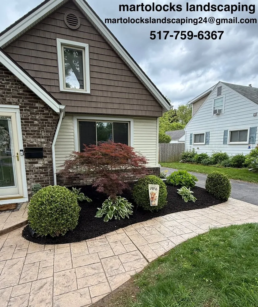 Custom residential landscaping near you across Palmyra, MI - Martolocks Landscaping