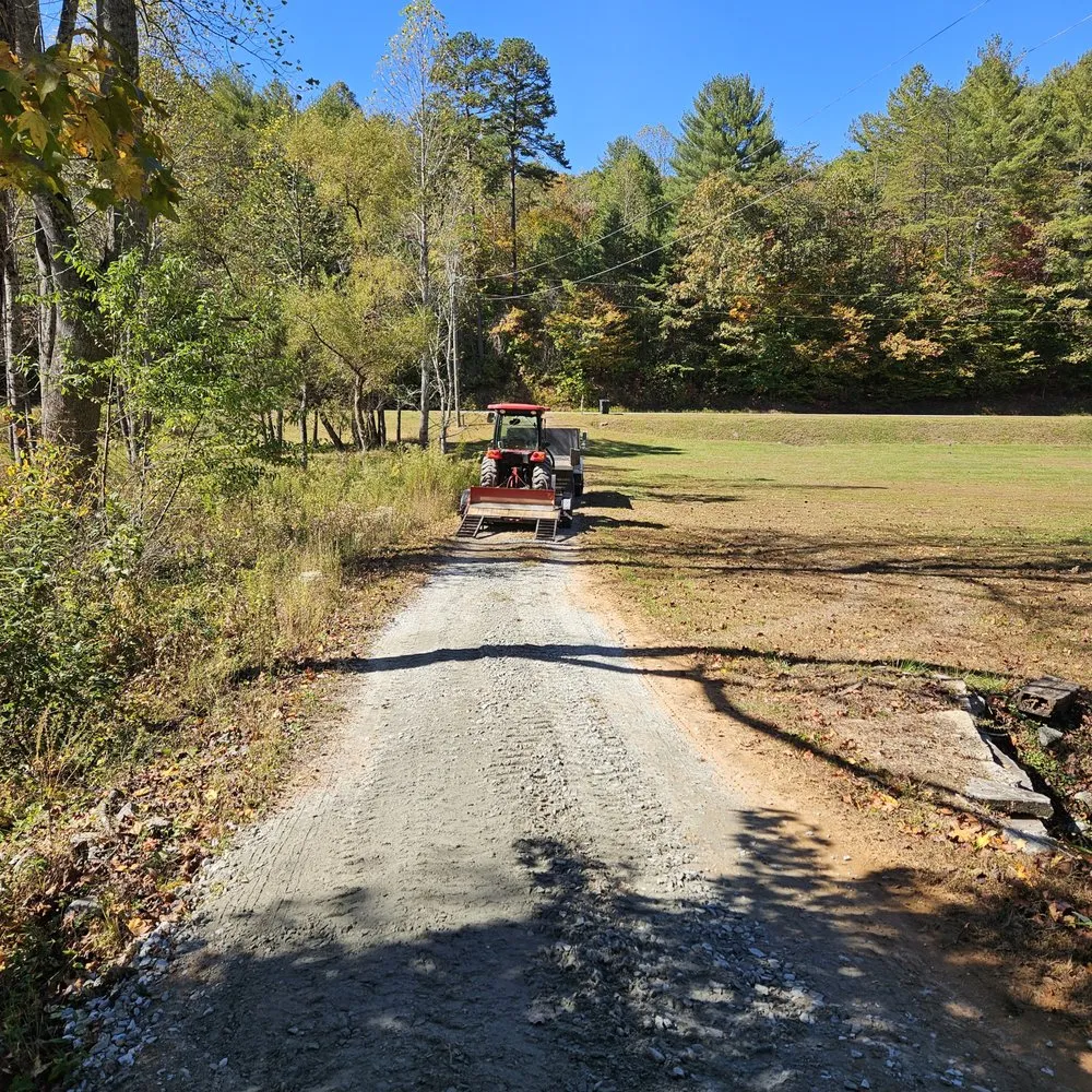 Custom landscape design in Granite Falls, NC by Marty B's Property Maintenance