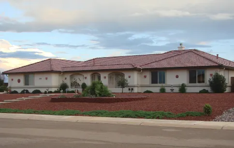 Top-rated lawn mowing service with custom design in Tucson, AZ by Marty's Landscape and Design