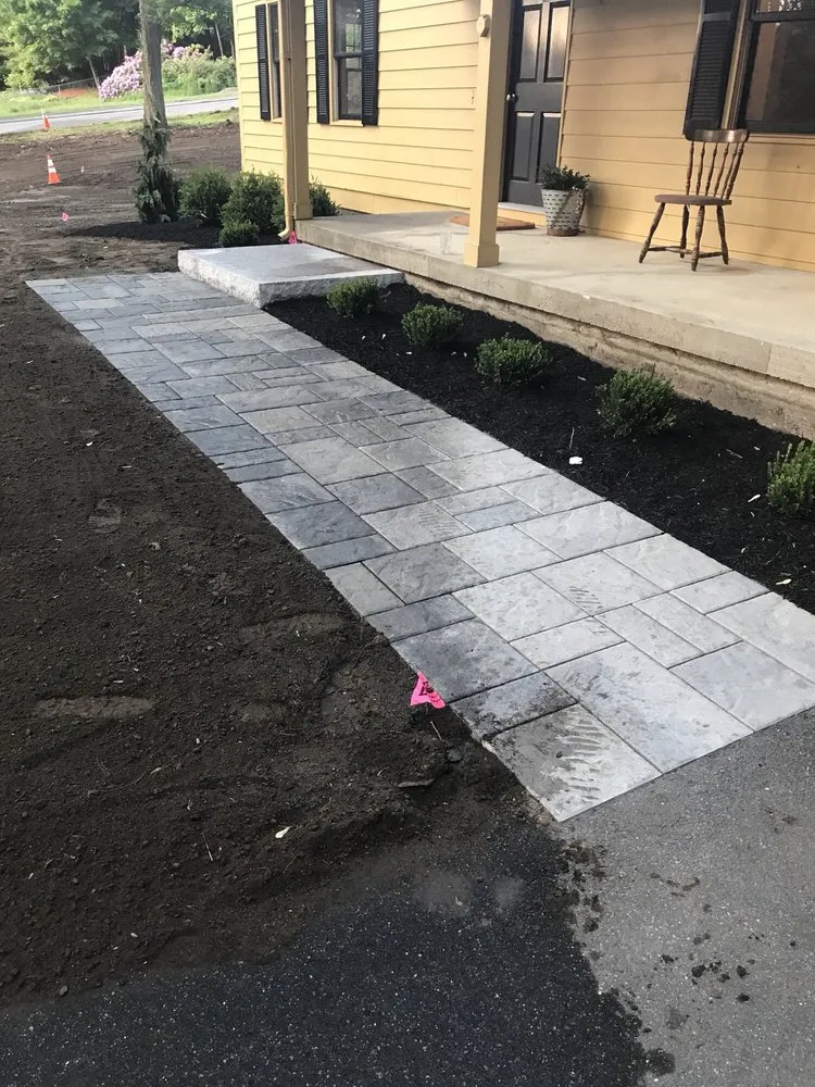 Professional outdoor landscaping in Lowell, MA by Marty's Landscaping