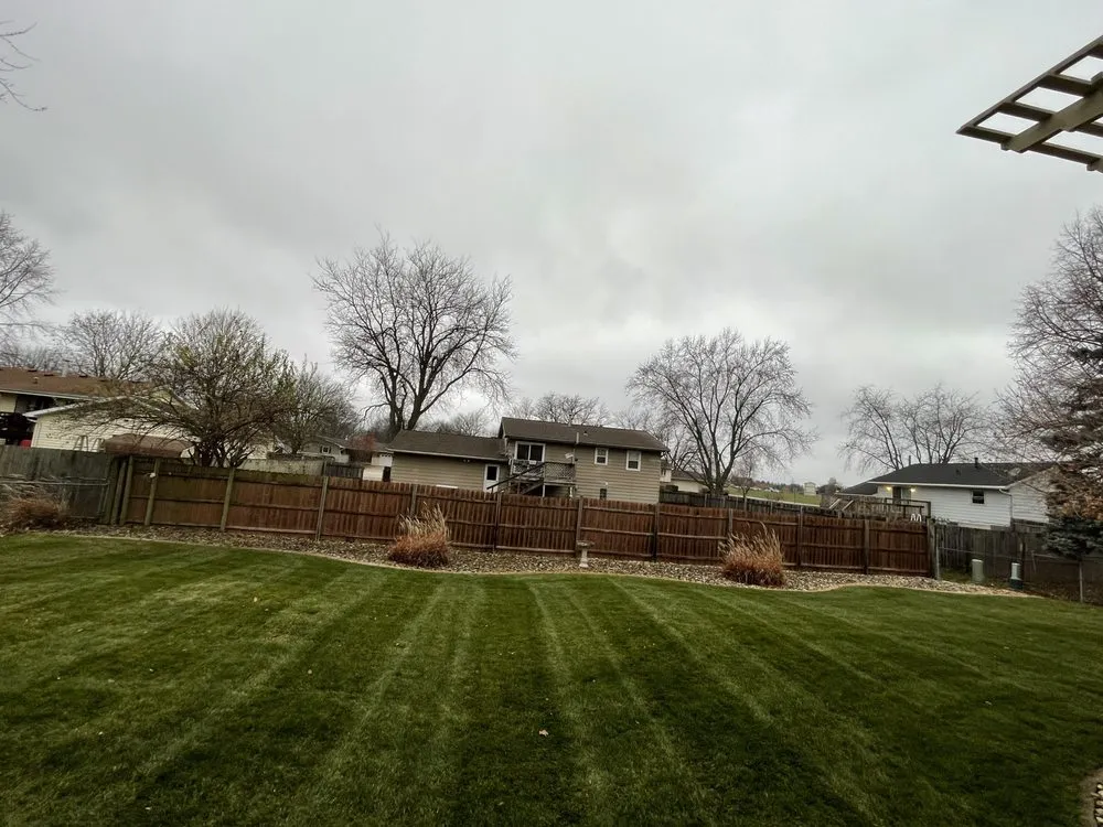 Professional yard cleanup service for beautiful yards in Bloomington, IL by Marvel Bros Lawncare