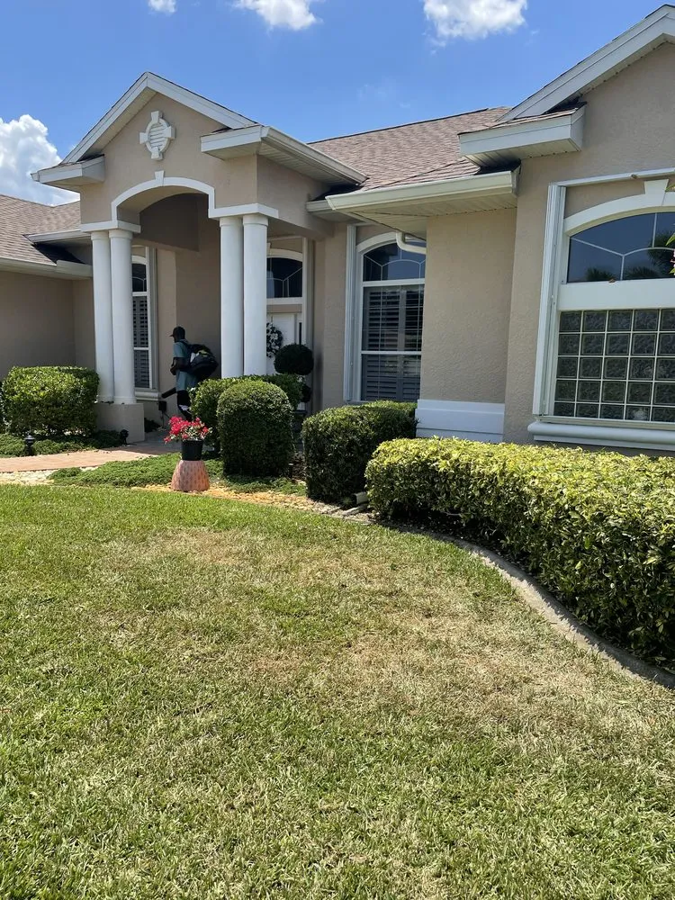 Professional outdoor landscaping with custom design across Port St. Lucie, FL - Marvellitos Tree Services