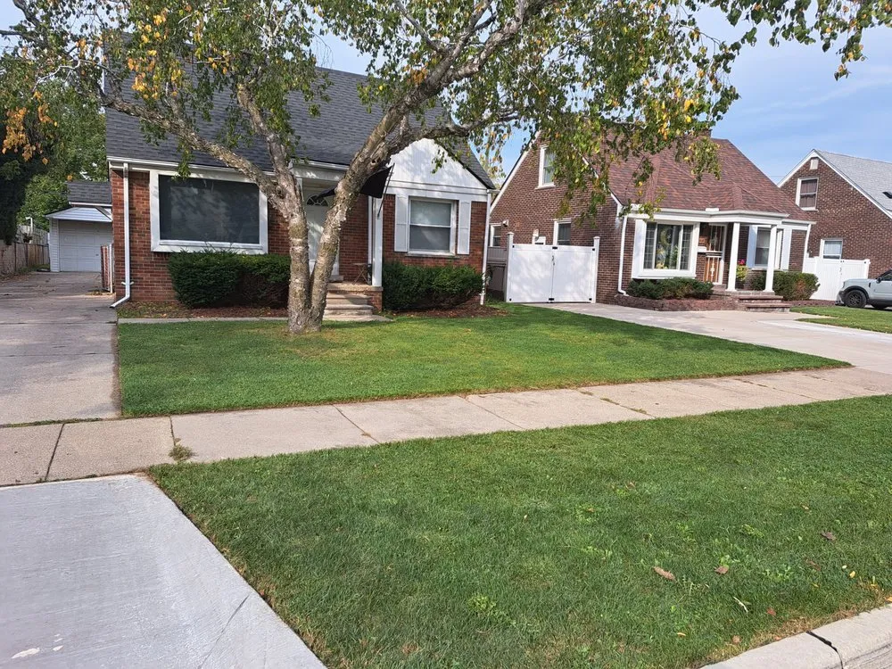 Affordable landscape installation in Dearborn Heights, MI by Marvelous Kutz