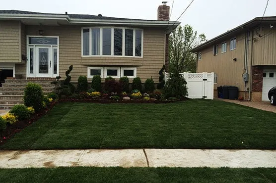 Top-rated garden landscaping with custom design in Inwood, NY by Marvin Garcia Landscaping Corp