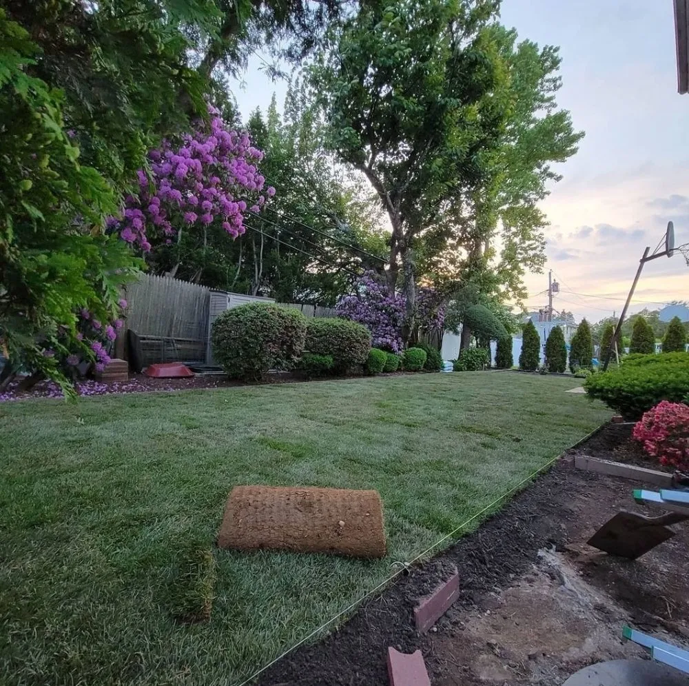 Professional lawn care service with custom design in Inwood, NY by Marvin Garcia Landscaping Corp