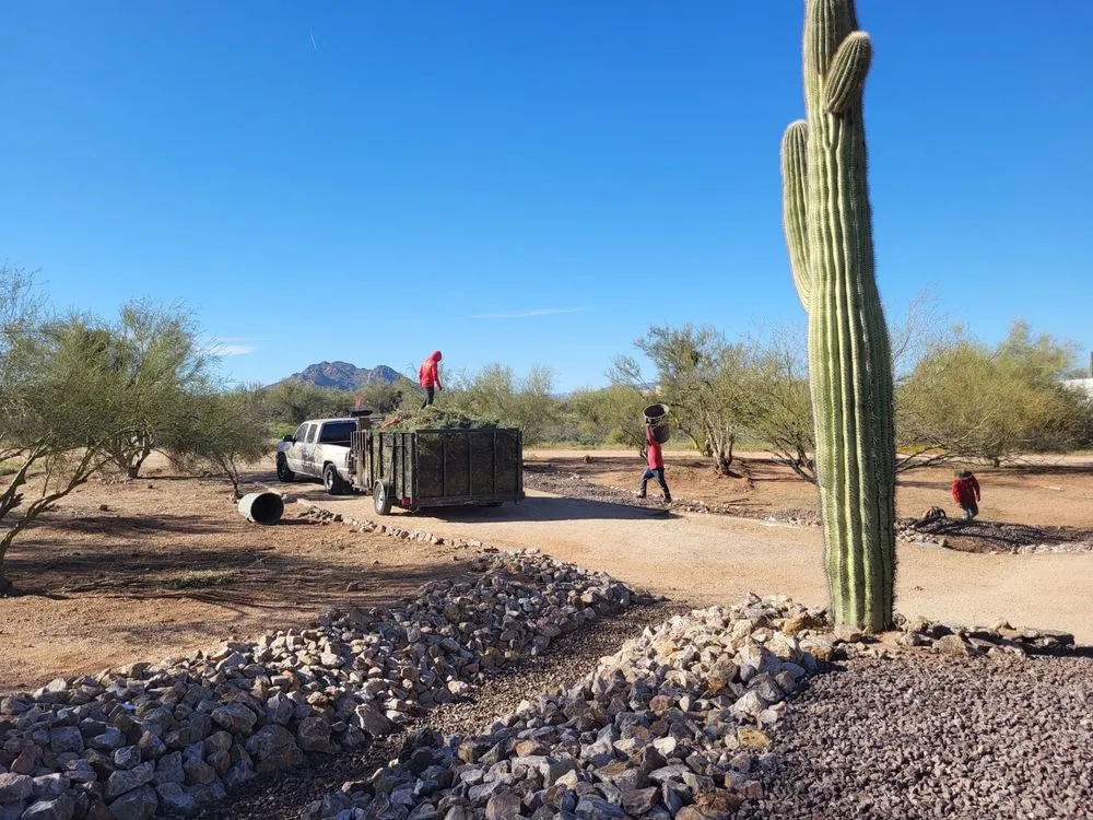 Expert landscape design with custom design in Phoenix, AZ by Marvin landscaping