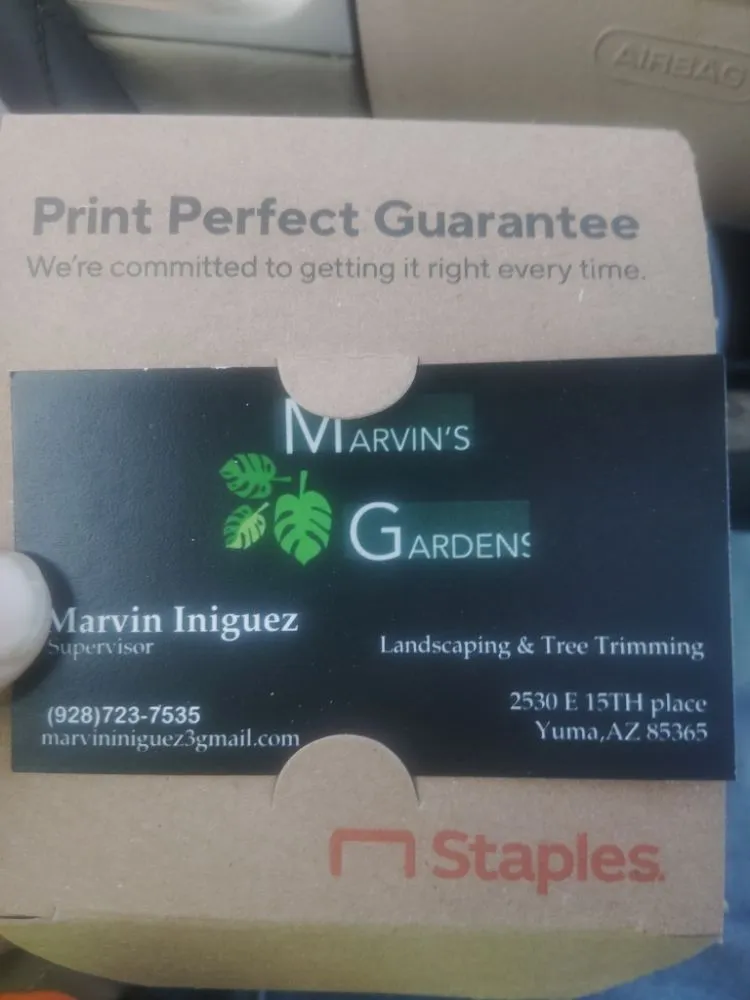 Affordable landscaping services in yuma, AZ by Marvins Gardens