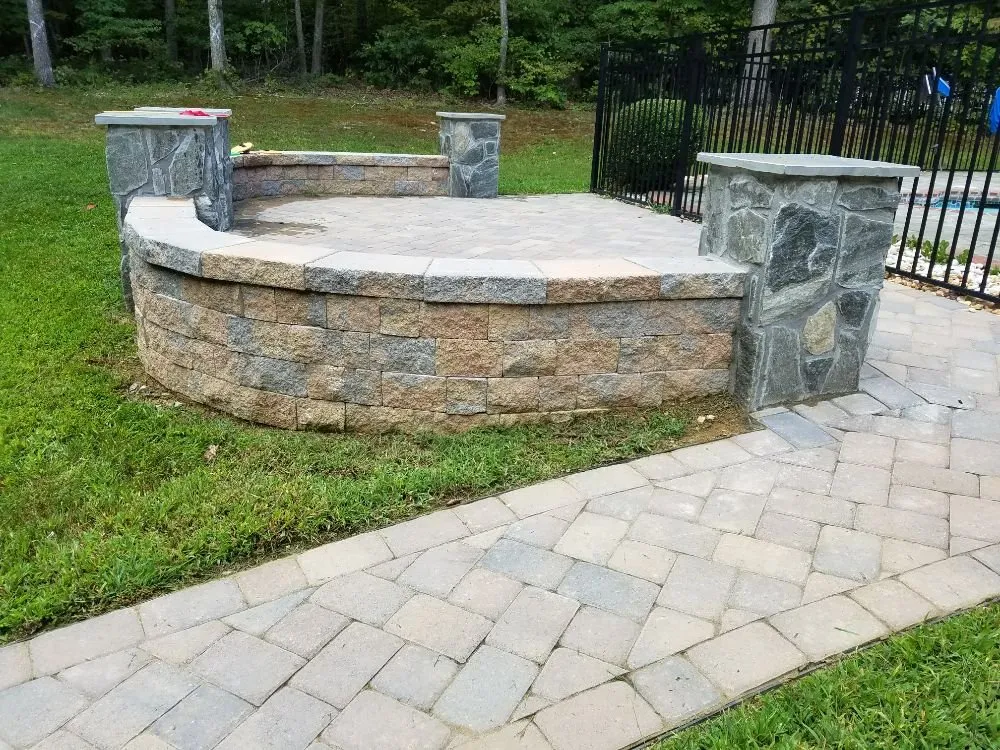 Affordable residential landscaping with custom design across Fredericksburg, VA - Marvins Landscaping