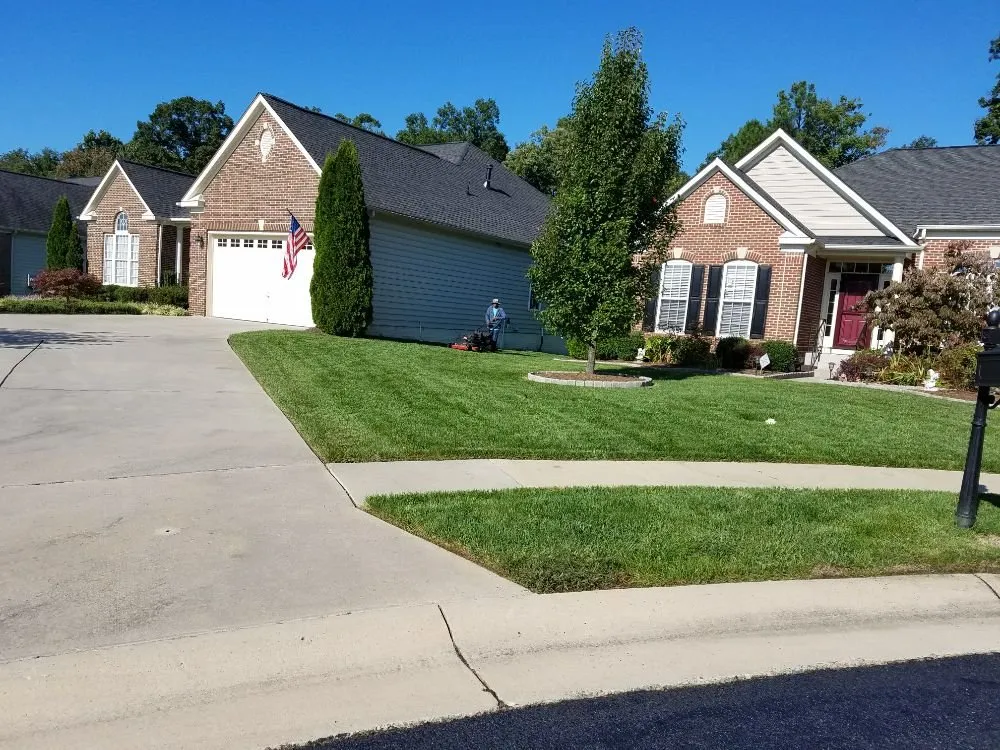 Local lawn care service for homes in Fredericksburg, VA by Marvins Landscaping