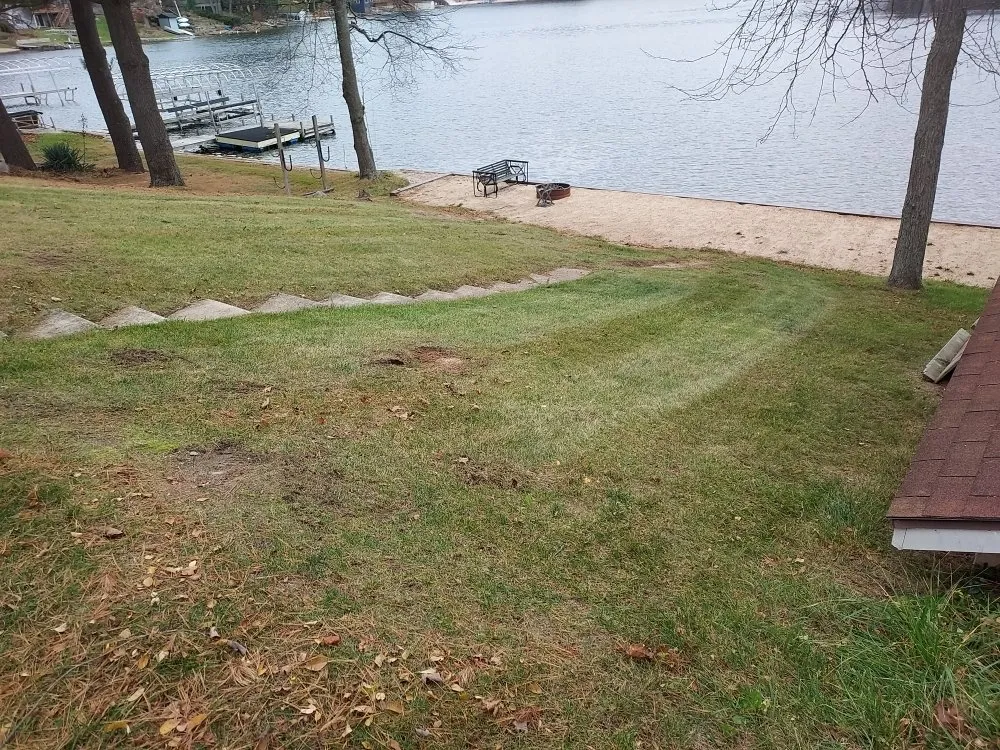 Professional residential landscaping for year-round maintenance in Carson City, MI by Marvin's Lawn Care