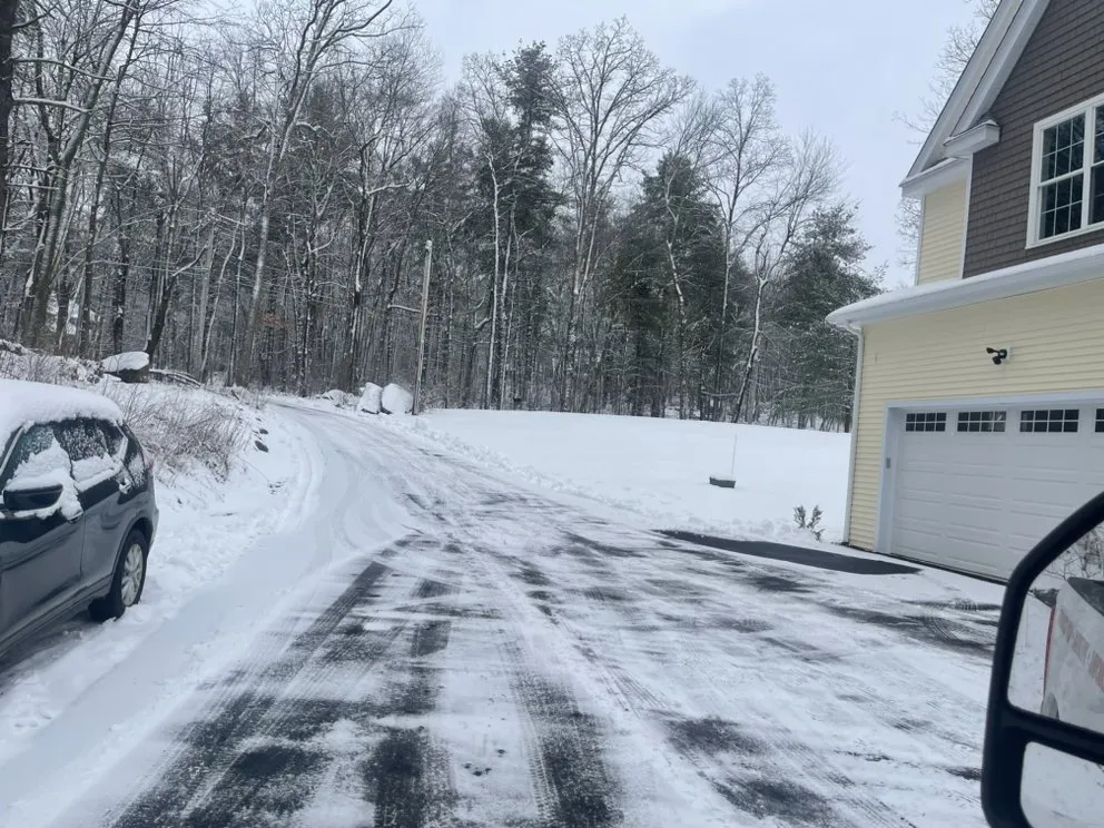 Custom landscape installation in Marlborough, MA by Marvin’s tree service & Landscape