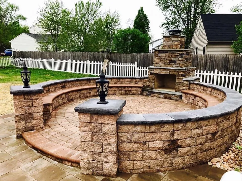 Custom landscape installation for homes in Middle River, MD by Maryland Outdoor Specialist