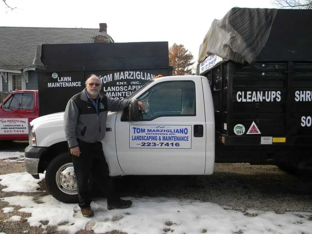Custom landscaping services in Merrick, NY by Marzigliano Enterprises