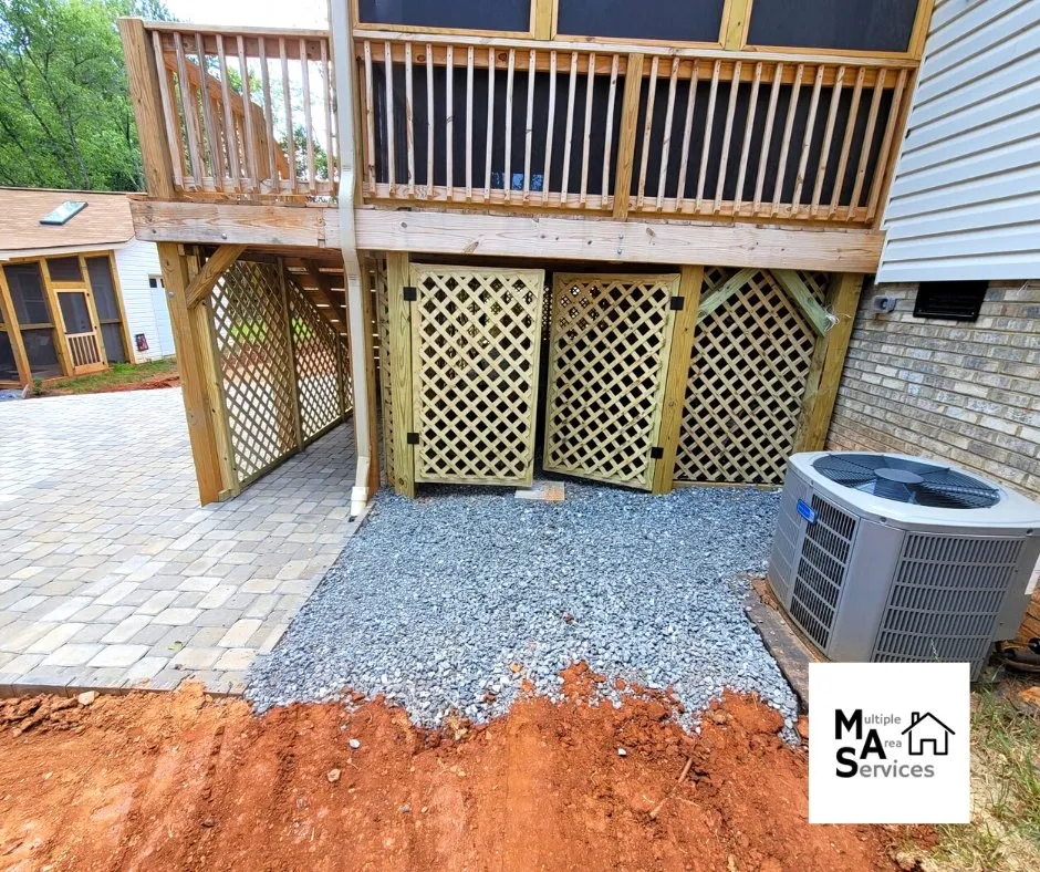 Reliable garden landscaping for year-round maintenance in Charlotte, NC by Mas Services