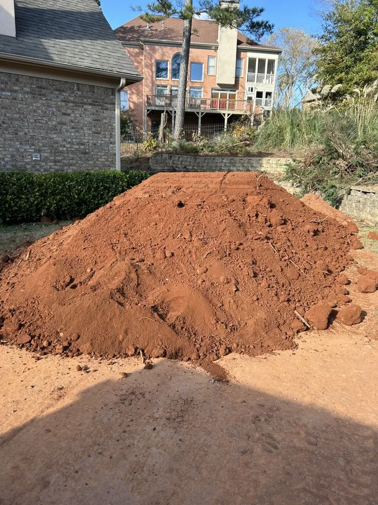 Local garden landscaping for homes in Lawrenceville, GA by Masa Dump Contracting