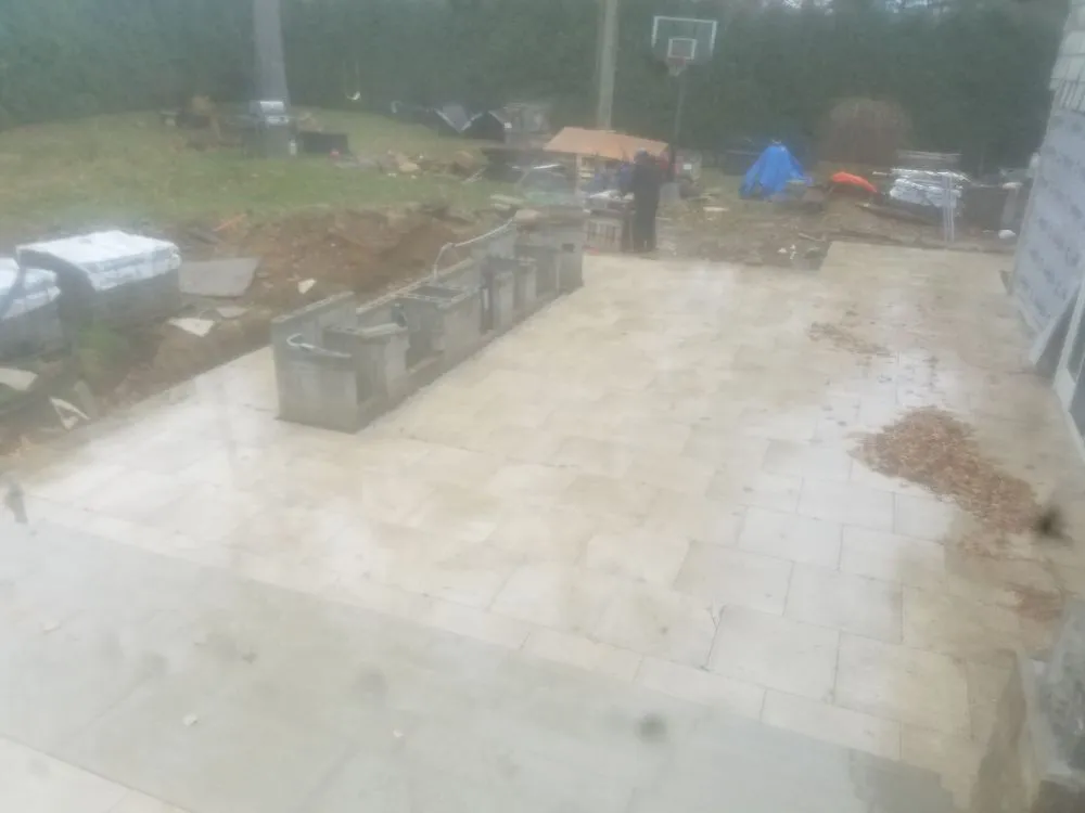 Custom outdoor landscaping in White Plains, NY by Mascon Development & Landscaping