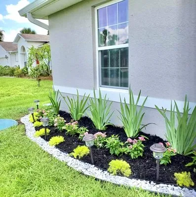 Maserati Customs And Lawn Logo