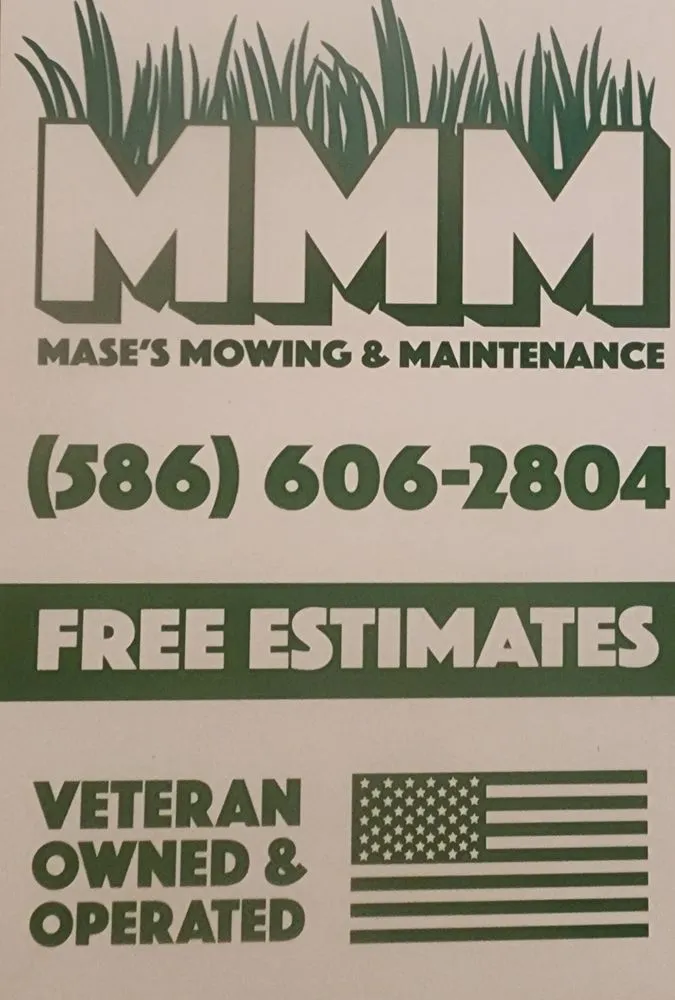 Top-rated landscape design experts serving Sterling Heights, MI - Mase's Mowing and Maintence