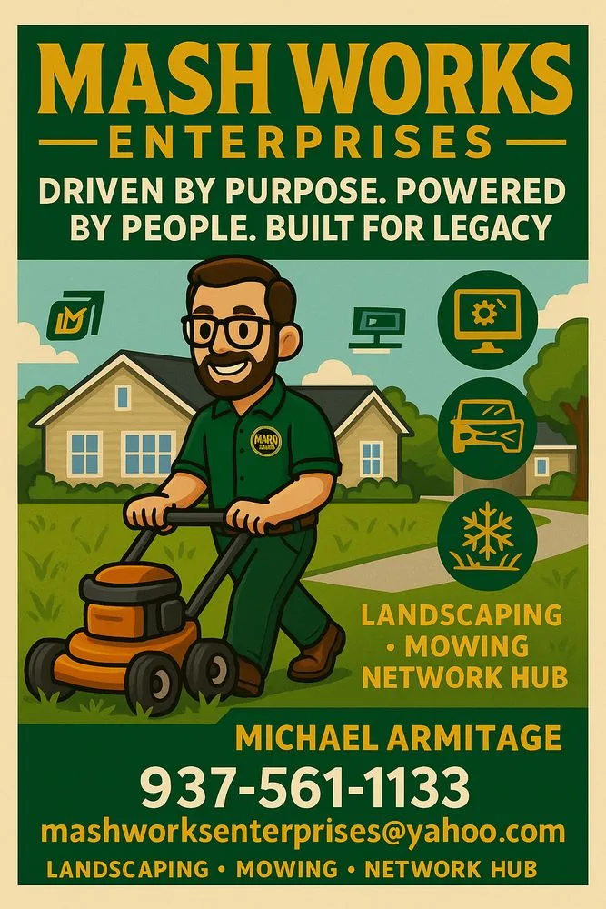 Top-rated lawn care service near you in Medway, OH by Mash Works Enterprises